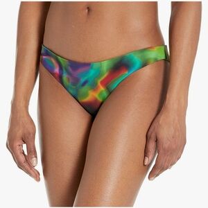 Hurley multicolor bikini bottom size small